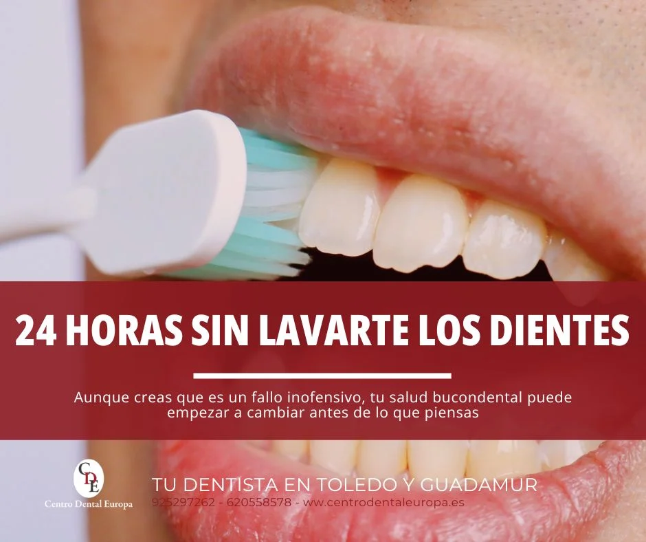 24 horas sin lavarte los dientes