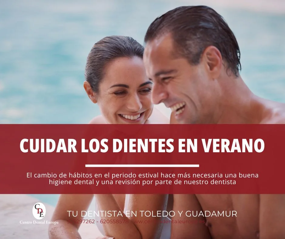 Cuidar los dientes en verano